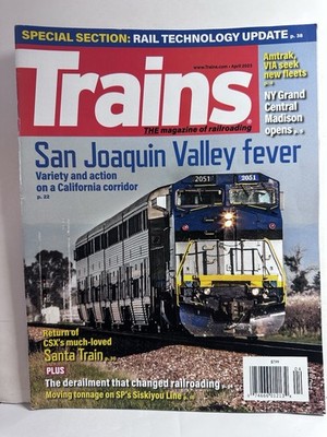 Trains Magazine - April 2023 - Special Section: Rail Technology Update