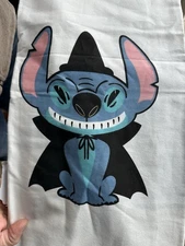Disney Stitch Halloween Shower Curtain 72x72 Jay Franco Witch Hat New Gift 🎃