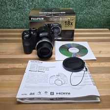 Fujifilm FinePix S Series S2500HD 12.2MP Digital Camera - Black