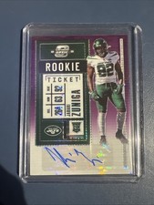 2020 Panini Contenders Optic - Rookie Ticket Autographs Jabari Zuniga #175 