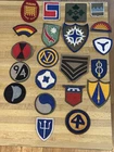 WW2 US Military Patches Nice Batch Of 20 Take A Look