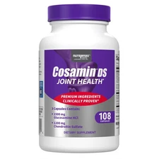 NEW Cosamin DS Joint Health Supplement Pain & Stiffness Relief Capsules 108CT