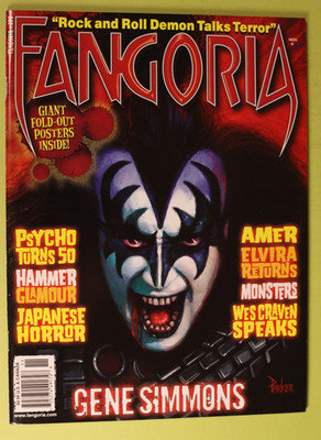 Fangoria Magazine #298 November 2010 Elvira Japanese Horror Gene Simmons NM-