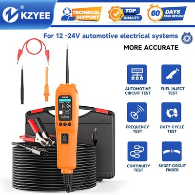 KZYEE KM50 Auto Probe Circuit Tester Fuel Injection Power Circuit Kit Diagnostic