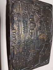 Vintage Jack Daniels Sour Mash Whiskey Belt Buckle 1904 St Louis Exposition