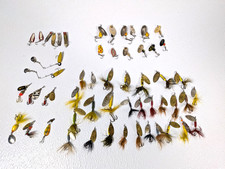 Lot of 55 Vtg In-Line Spinners Fishing Lures Martin, Mepps, Rooster Tail + More
