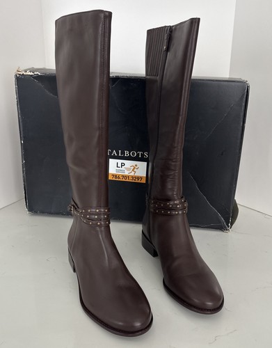Talbot Boots Walnut Tish Rope Women’s Size 10M Women’s Tall Boots - Picture 4 of 13