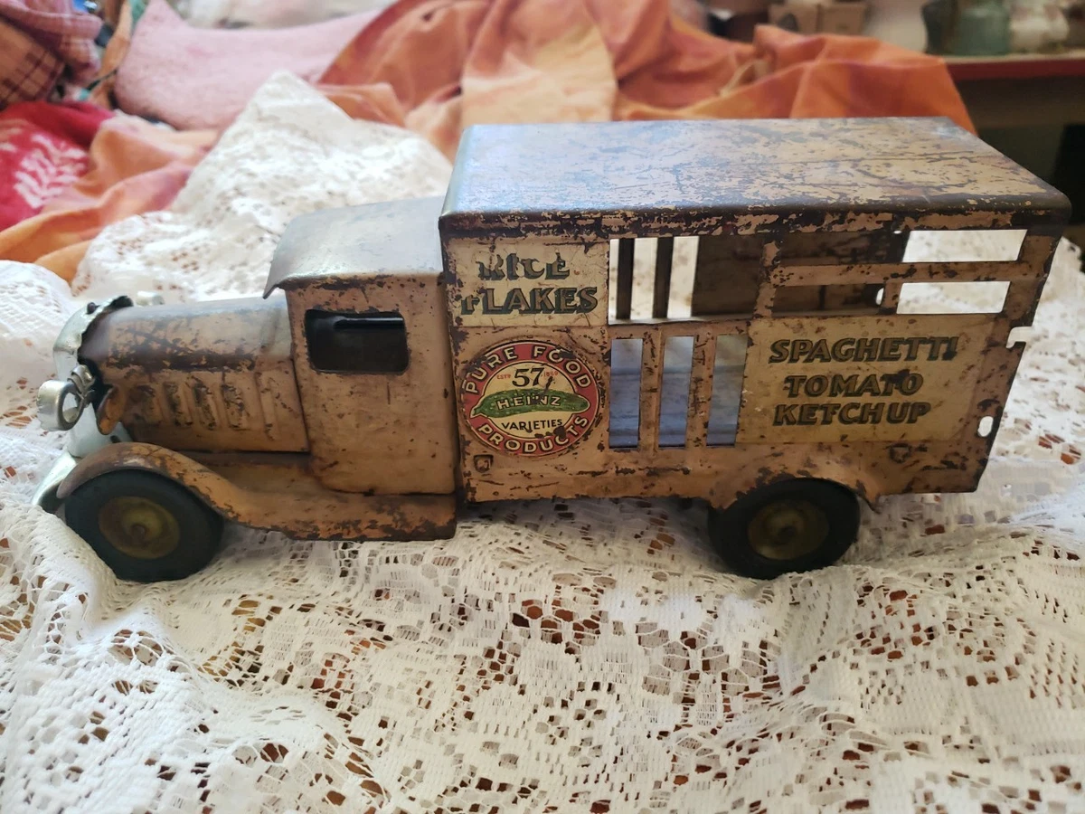 EXCELLENT CAMION CONTENEUR Articulaire Vintage Années 1970 Majorette