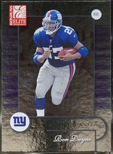 2001 Donruss Elite #63 Ron Dayne Football VG