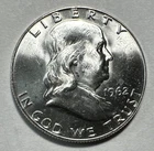 1962-D Franklin Half Dollar 428