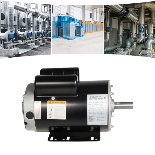 5 HP 3450 RPM Air Compressor 60 Hz Electric Motor 208-230 V Century 7/8'' Shaft - Picture 11 of 15