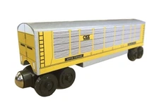 Wooden Whittle Shortline Railroad CSX  Autorack Car Carrier ETTX