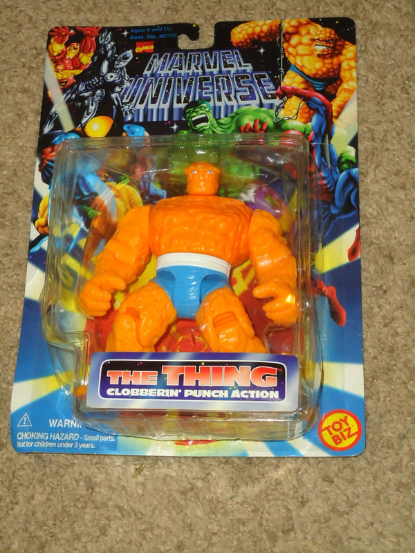 Marvel Universe, The Thing, Clobberin' Punch Action, Toy Biz 1996