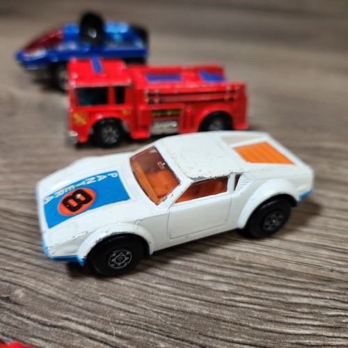 Vintage Hot Wheels & Matchbox 1970s -1980s LOT of 7 Cars Porsche Chevy Truck - Picture 4 of 12