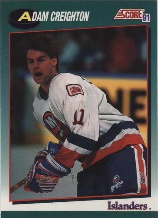 1991-92 Score Rookie and Traded - Adam Creighton #21T - 1 of 1