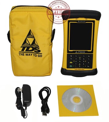 SPECTRA NOMAD CARLSON SURVCE DATA COLLECTOR, TOTAL STATION, TRIMBLE, TOPCON, TDS