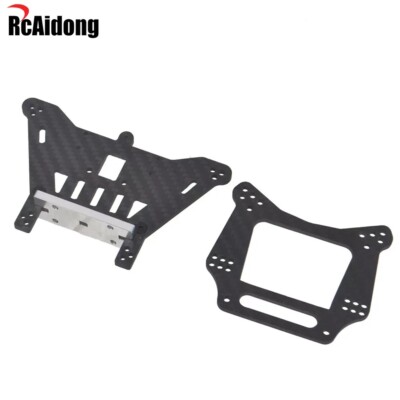 RC Carbon Front Rear Shock Tower Mounts for Traxxas 2WD Slash Bandit VXL Rustler
