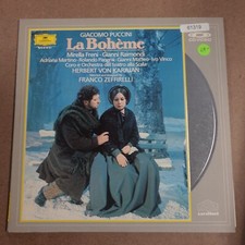 Puccini La Boheme Herbert Van Karajan laserdisc Ld Movie