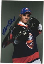 Scott Mayfield Autographed 4x6 Color Photo New York Islanders 2011 Draft A