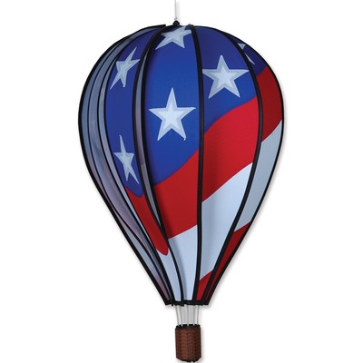 Premier Kites 22'' Hot Air Balloon Wind Spinner (PATRIOTIC) 25778