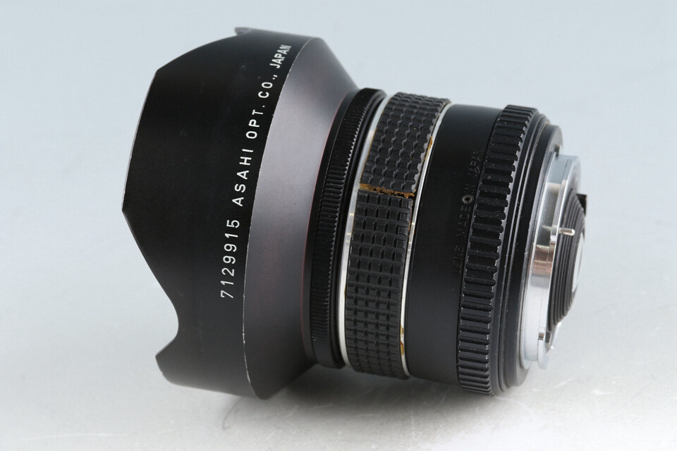 Asahi Pentax SMC Takumar 15mm F/3.5 Lens for M42 + K Mount Asahi Pentax SMC Takumar 15mm F/3.5 Lens for M42 + K Mount