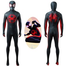 Spider-Man: Across the Spider-Verse Miles Morales Costume Cosplay Bodysuit