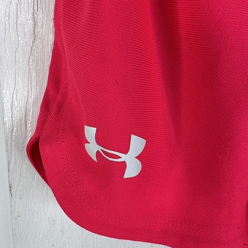 Girls Youth Womens Under Armour Running Shorts Loose Heatgear Size YXL (28W) - Picture 2 of 7