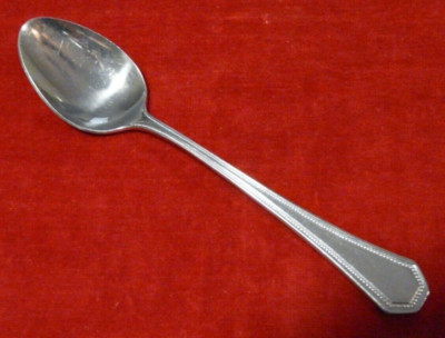 Teaspoon Reed & Barton KEY LARGO Rebacraft  Stainless Flatware Korea 6.5'' Beaded