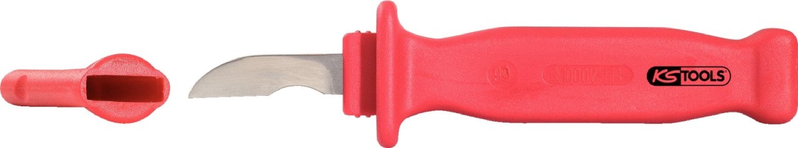 KS Tools 117.1395 Taglierina spelacavi cavi con isolamento protettivo, 195mm