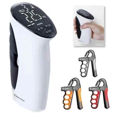 LED Digital Electronic Hand Grip Power Strength Trainer Tester Hand Dynamometer