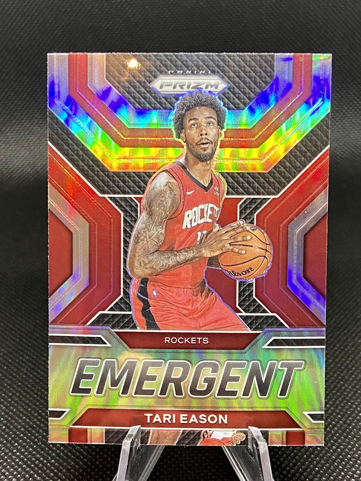 2022-23 Panini Prizm Emergent Silver Prizm Tari Eason RC #5