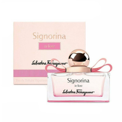 Signorina In Fiore Salvatore Ferragamo 3.4 oz EDT Perfume for Women New In Box