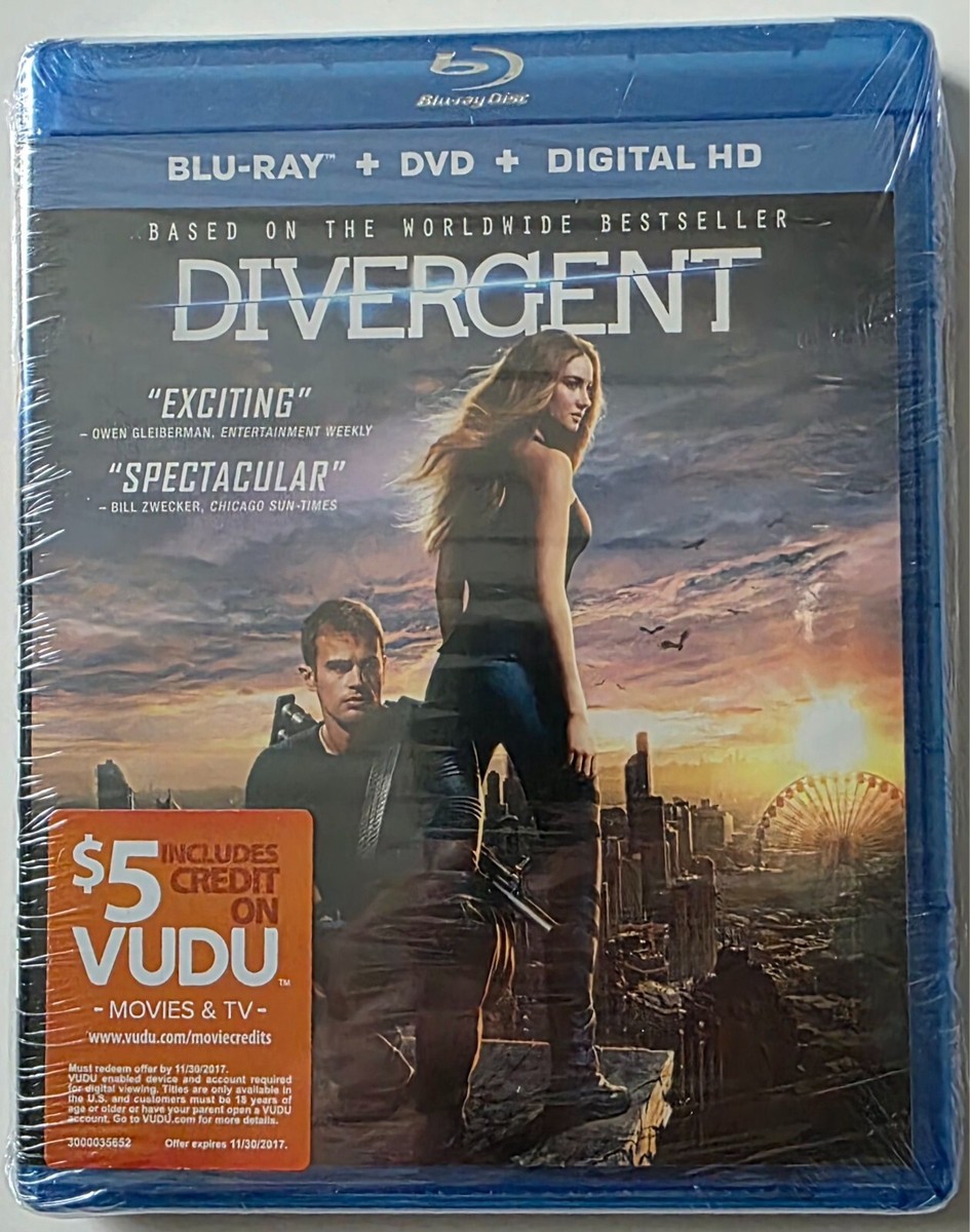 NEW DIVERGENT BLU RAY DVD 2 DISC SET FREE USA SHIPPING | eBay