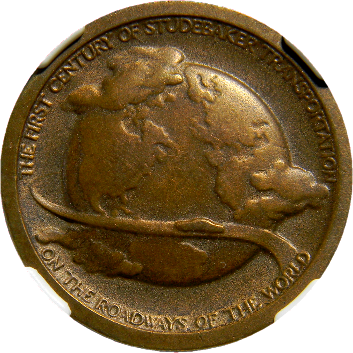 1952 Studebaker Transportation 100th Anniversary Medal NGC MS 64