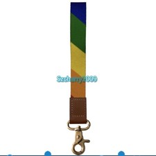 Orange Hand Wrist Lanyard Wristlet Strap, Mobile Phone, ID Badge, for Key Chain