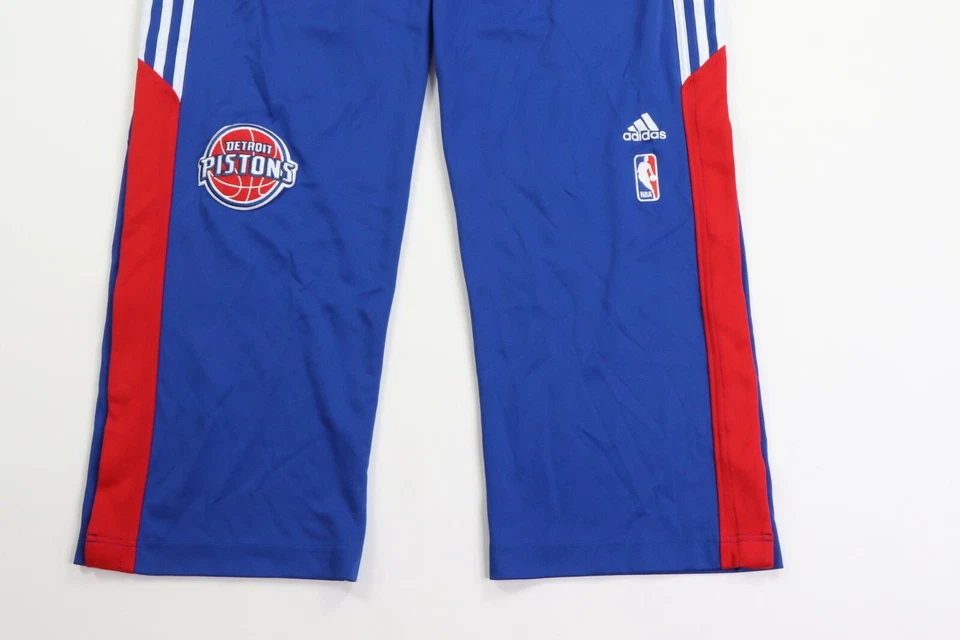 Adidas NBA Detroit Pistons Baloncesto Andre Drummond Juego Usado Pantalones 3XL +2 Azul Foto 3 de 4