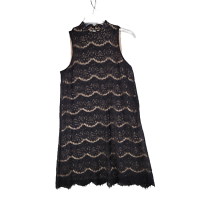 Love Fire Women's Black Floral Lace Sleeveless Dress Back Keyhole Lined Size S | eBay Love Fire Women's Black Floral Lace Sleeveless Dress Back Keyhole Lined Size S | eBay