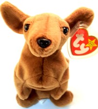 Weenie the Dachshund Dog  Ty Beanie Baby  1995 PVC  RARE TAG ERRORS 4013 MWMT