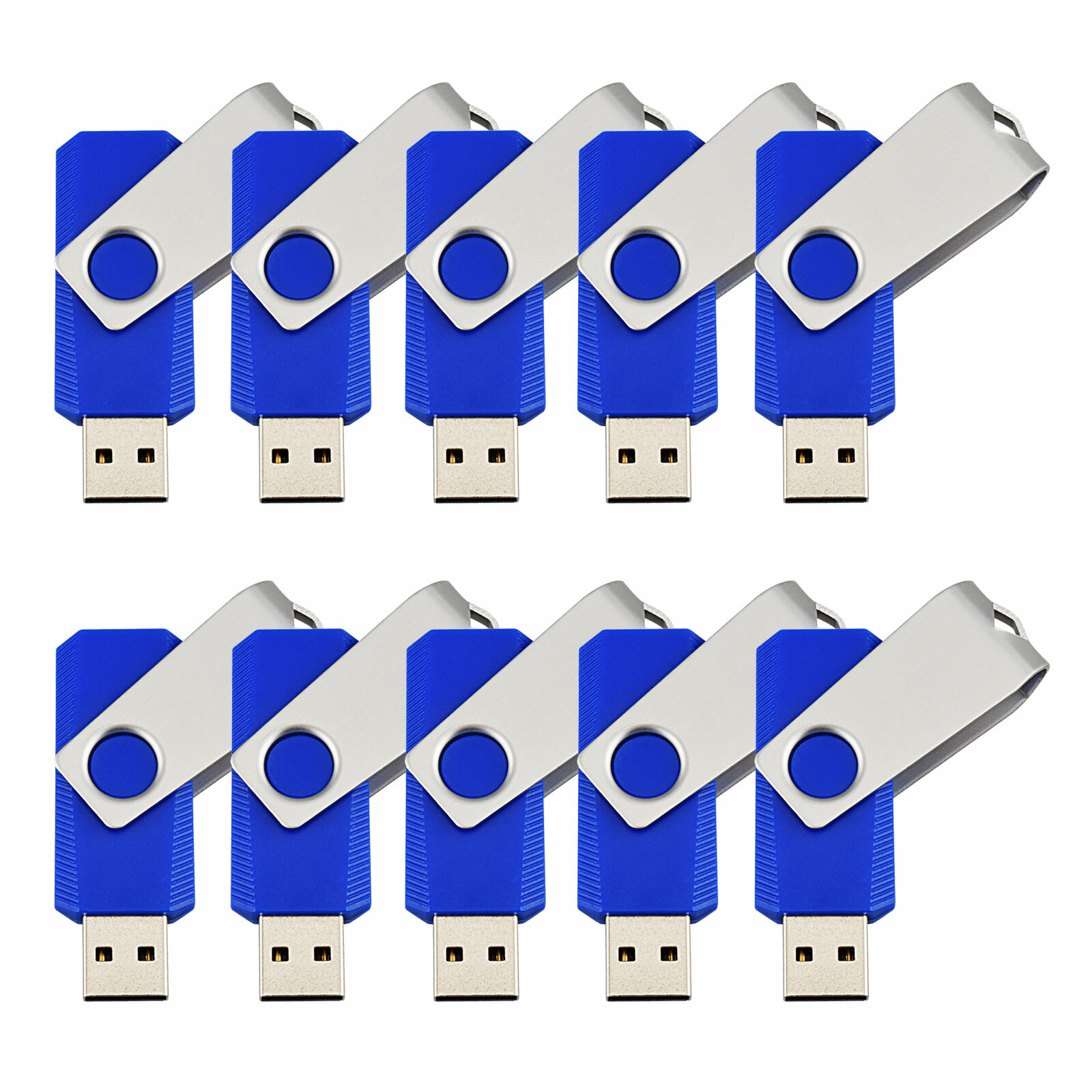 Memoria USB kootion 10 piezas/lote 1GB-16GB USB 2.0 con giro, imagen 2