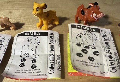Vintage - Nestle Magic Balls - Disney The Lion King Complete Set Series 1 - Picture 5 of 8