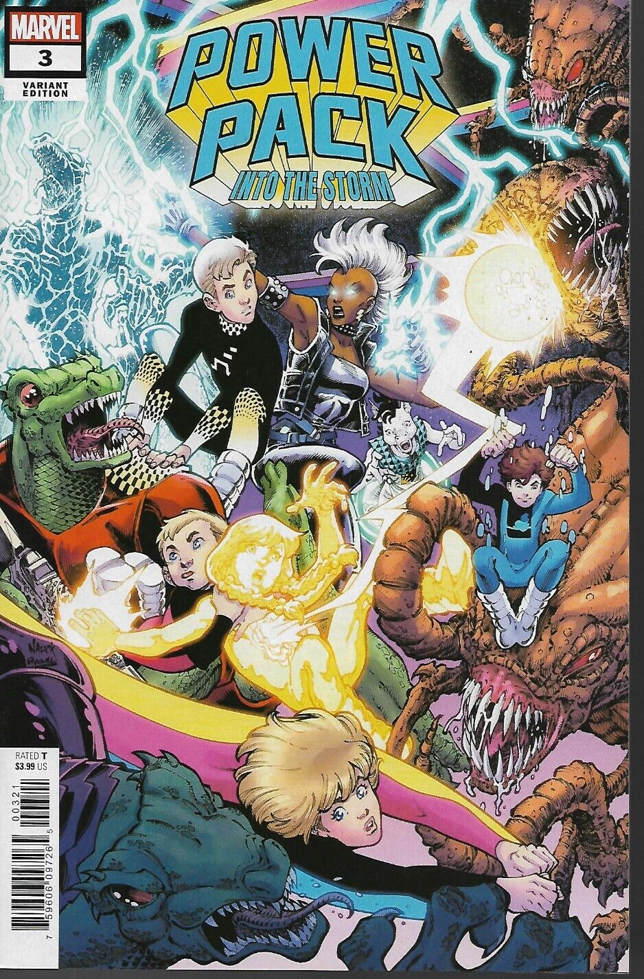 POWER PACK - INTO THE STORM #3 Variant - New Bagged (S)