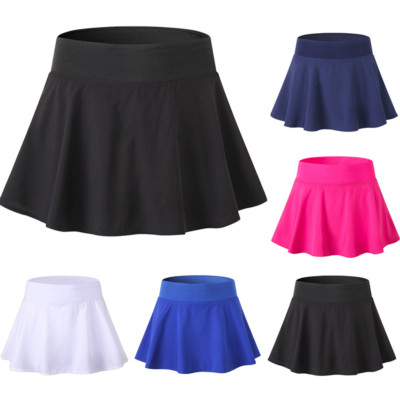 Damen Plissee Sport Shorts Röcke Tennis Running Athletic Skorts schnell trocken/