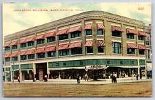 Bartlesville OK~Johnstone Building~Model Store~Window Displays~Fire 2013~c1910