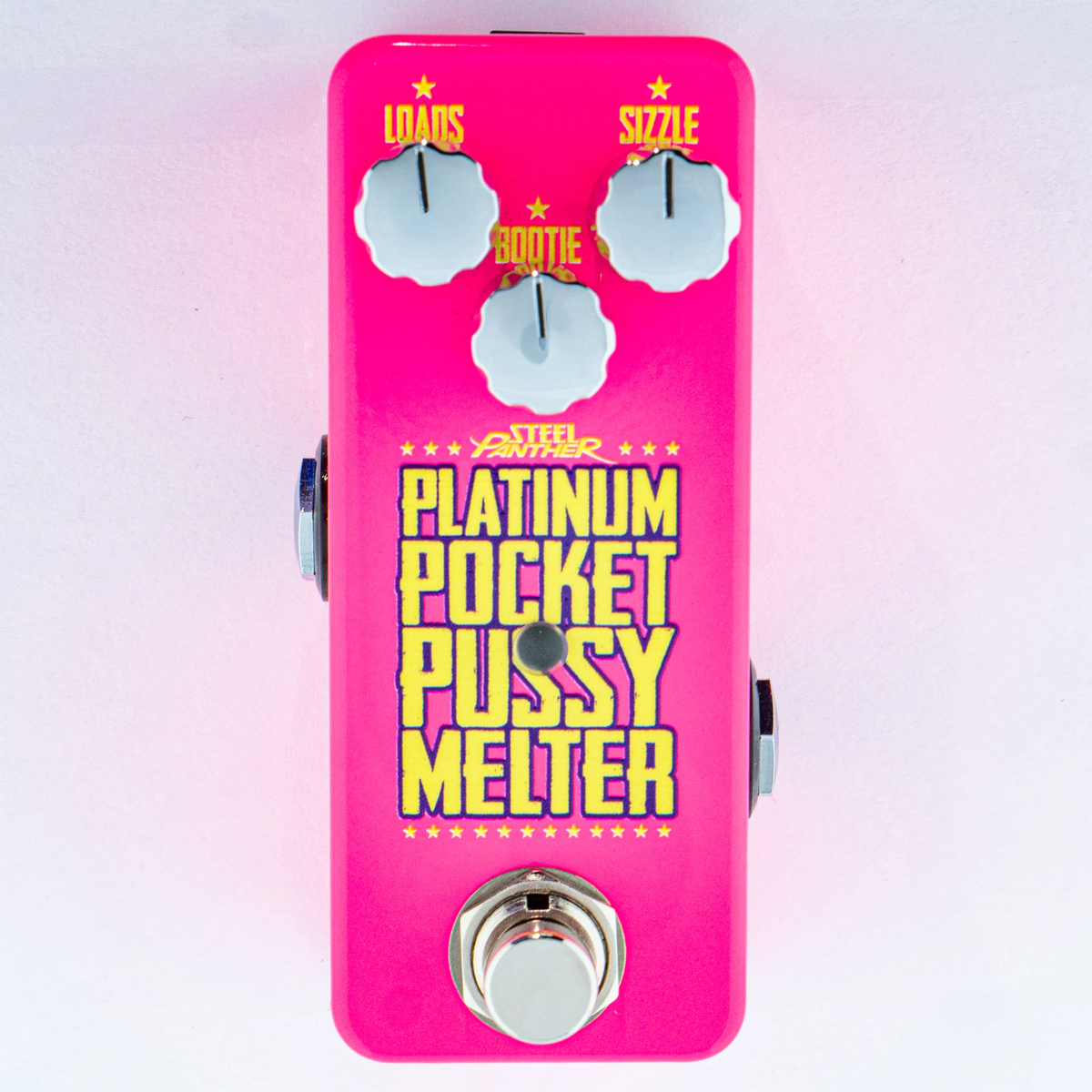 The Platinum Pocket Pussy Melter Guitar Pedal xx/1000 Steel