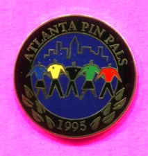 1996 OLYMPIC PIN 1995 ATLANTA PIN PALS PIN SERIAL #432 PIN