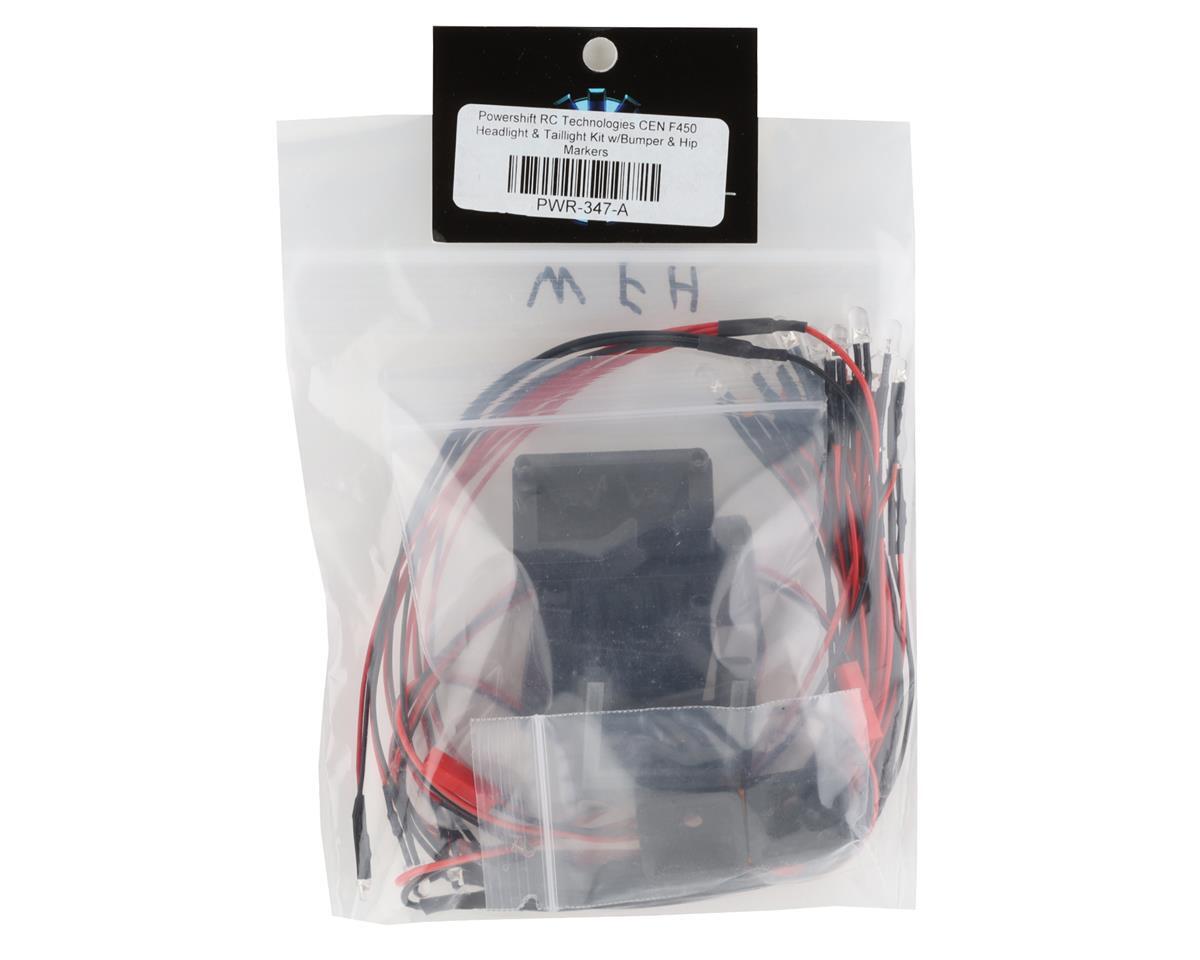 Powershift RC Technologies CEN F450 LED Headlight & Taillight Kit w
