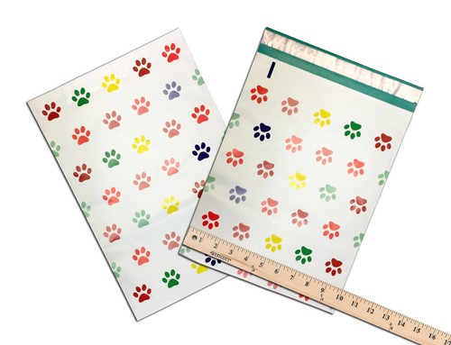 (20-200Pack) 10" x 13" Designer Prints FLAT POLY Mailers Business Ship Envelopes - Picture 36 of 354