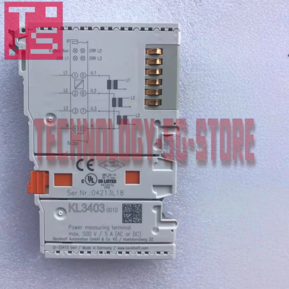 Beckhoff KL3403-0010 PLC Module# 1pcs New In Box - Image 4 of 4