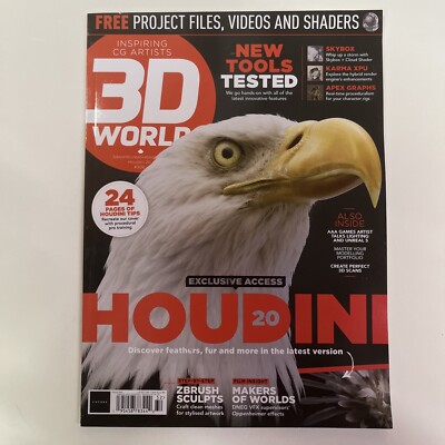 3D World Magazine Issue 306 Exclusive Access Houdini | eBay