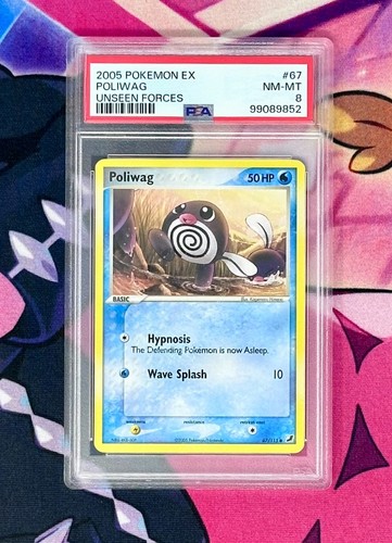 Poliwag graded PSA 8 for sale on eBay